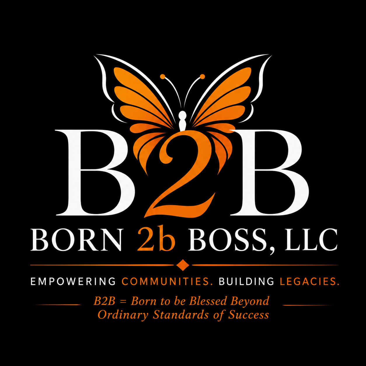 Born 2b Boss Logo